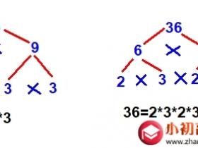 小学数学知识点总结2.5:分解质因数的塔式分解法和短除法