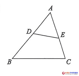 初中数学九年级例题解析:关于“A字型”相似的判定分析