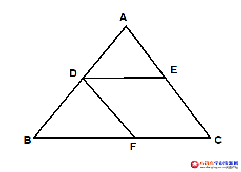 初中数学九年级例题解析:找准平行线分线段成比例的对应边很重要