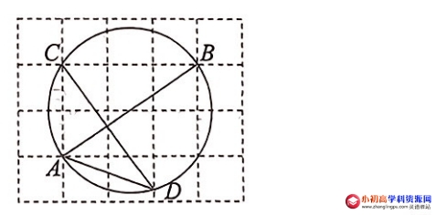 初中数学九年级例题解析：锐角三角函数与圆、四边形综合